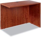 Alera ALEVA354224MC Valencia Series 42 in. x 23-5/8 in. x 29-1/2 in. Reversible Return/Bridge Shell - Medium Cherry