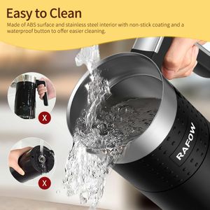Electric Milk Frother 300ml – Automatic Foam Maker for Coffee