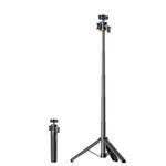 LICHIFIT Extendable Tripod Selfie Stick for DJI Osmo Pocket 3 Pocket Camera Length Adjustable Extension Rod with Rotatable Gimbal for Insta360 ONE X3 /X2 Action Camera Bracket Mount Holder