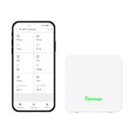 Temtop Air Quality Monitor Indoor PM2.5 PM10 CO2 Temperature Humidity Detector for Home/Office, Accurate PM2.5, CO2, AQI Readings with Bluetooth App, P2