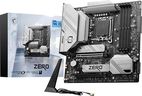 MSI B760M Project Zero Gaming Motherboard (Support 14th/13th/12th Gen Intel Processors, LGA 1700, DDR5, PCIe 5.0, M.2 Slots, 2.5Gbps LAN, USB 3.2 Gen2, Wi-Fi 6E, mATX)