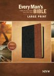 Every Man's Bible-NIV-Large Print: New International Version Black & Tan