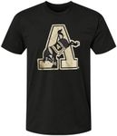 Officially Licensed NCAA Unisex T-Shirts, West Point Kicking Mule, Medium