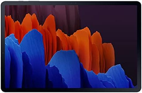 Samsung Galaxy Tab S7+ 31.5 cm (12.4 inch) Super AMOLED 120 Hz Display, S-Pen in Box, Quad Speakers, 6 GB RAM 128 GB ROM, Wi-Fi+4G Tablet, (Mystic Black)