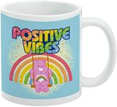 GRAPHICS & MORE Care Bears Cheer Bear Positive Vibes Ceramic Coffee Mug, Novelty Gift Mugs for Coffee, Tea and Hot Drinks, 11oz, White