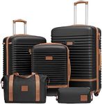 Coolife Suitcase Set 3 Piece Luggag