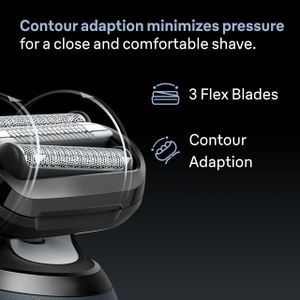 Braun Series 6 Electric Shaver – Grey, Wet & Dry