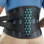 Rakiie Lumbar Back Brace with Remov