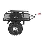 VGEBY1 Trailer Car Hopper Trail, DIY Metal Trail Car Trailer Hopper for D90 / SCX10 1/10 Scale RC Crawler Car