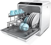 Hermitlux Countertop Dishwasher, 5 