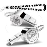 Whistle Thank You Basketball Gifts for Coaches Teachers Whistle Emergency Coach Referee Lifeguard Loud Whistle for Men Women Referees Coach School Sports Coaches Whistle with Lanyard Cheer Coach Gift.