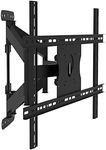 SYLVOX TV Wall Mount Bracket for 40-75 inch Plat Screen TV, 6 articulating dual arms flexible swivel +/- 45°, alloy steel, Max Load 45kg, Max VESA Compatible with 600x400mm, Forward 8°/ backward 5°
