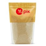 Yupik Hulled Sesame Seeds, 1 kg, Gluten-Free, GMO-Free, Kosher, Vegan, Raw Seeds, No Outer Shells, Unsalted, Plant-Based Protein, Source of Fiber & Iron, Ideal for Tahini, Topping & Baking