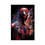 QUNAN Spider Poster Man Hero Movie 