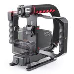 Neotter Handheld Stabilizer with Smartphone Video Rig, Video Action Handhels Rig for All Camera Action Camera Camcorder and Smartphones ﻿