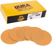 Dura-Gold Premium 3" Gold Hook & Loop Sanding Discs - 2000 Grit (Box of 30) - High-Performance Medium Cut Abrasive Sandpaper Discs - for DA Sanders Drill, Sand Automotive Paint Filler, Woodworking