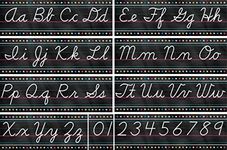 Teacher Created Resources Chalkboard Bright's Cursive Writing Bulletin Board (5858)