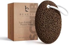 Pumice Stone for Feet Callus Remover (1Pc) - Foot Pumice Stone for Heavy Callused Feet Hands & Dead Skin - Natural Pumice Stones for Feet Foot Scrub for Pedicure & Cracked Heels
