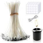 Candle Wick, 6-Inch Cotton Candle M