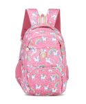 BEAUTY GIRLS By Hotshot 1558|School Bag|Tuition Bag|Unicorn Bag|College Backpack|For Girls & Women|18 Inch|28 Litre School Bag, Pink