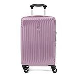 Travelpro Maxlite Air Hardside Expandable Luggage, 8 Spinner Wheels, Lightweight Hard Shell Polycarbonate, Checked-Medium 25-Inch, Orchid Pink Purple