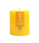 EKAM Fruit Splash Pillar Soy Wax Scented Candle, 218 Grams, 30 Hours Burn Time, Long Lasting Premium Candles, Ideal for Home Décor, Gifting & Aromatherapy