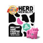 Herd Mentality: Udderly Funny Family Board Game | Easy & Fun for Big Groups of 4-20 Players | Includes 20 Extra Exclusive Questions