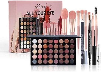 Joyeee Makeup Kit for Women Full Kit, 40Colors Eyeshadow Palette Professional Matte Shimmer Make Up Sets Eyebrow eyeliner Pen eyeshadow Brush Mascara Gift Kids Girls, Long Lasting Highly Pigmented