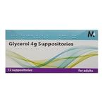 Care Glycerin Suppositories (Adult Sized) x 12