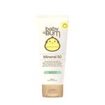 Sun Bum Baby Bum Spf 50 Sunscreen Lotion | Mineral Uva/uvb Face and Body Protection for Sensitive Skin | Fragrance Free | Travel size | 3 Fl Oz, 3 ounces