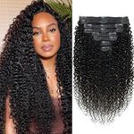 Mihugass Curly Clip in Extension Hu