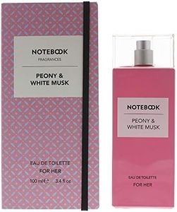 Notebook Eau de Toilette Peony & White Musk. Profumo da donna fruttato e floreale - 100 ml
