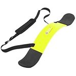 Arm Blaster for Biceps and Triceps Support- DEFY Arm Blaster Bicep Curl with Thick Gauge Aluminum- for Bodybuilders and Weight Lifters with Advanced Neoprene Padding for Workout (Yellow)