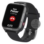 CPR Guardian Active | Personal Alarm with Emergency SOS Button, GPS Location Tracking, 2-Way Voice Calling, Health Monitoring and Reminders (Black, 4G + 1 Year Subscription)
