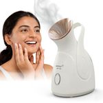 MEDTECH® Handyvap VAP-100 Steamer for Cold & Cough, Vapourizer & Steamer for Face steam, Steam Inhaler & Vaporizer Machine with Nano-Ionic Technology, Fast Mist in 30sec & 1 Year Warranty - VAP-100