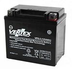 Vertex VP5-3 Sealed AGM Motorcycle/Powersport Battery, 12V, 3Ah, CCA (-18) 70, Replaces: CTX5L-BS, YTX5L-BSPerfect battery for Motorcycle, ATV's, Personal Watercraft and Snowmobiles