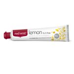 Red Seal Lemon Toothpaste – Fluoride Free, No SLS, Fresh Citrus Flavor – Refreshing Natural Lemon Flavored Toothpaste, No Mint Flavor 100g