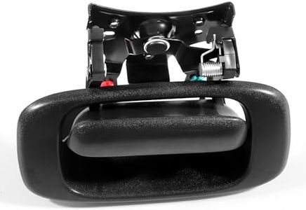 Tailgate Assist Chevy Silverado，Nikimotorsport Tailgate Handle Latch and Bezel Trim Compatible with 1999-2007 Chevy Silverado GMC Sierra 1500/2500/3500，Tailgate Handle OEM# 15997911, 15228539