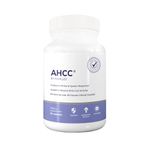 AHCC Food Supplement by Papillex - Maximum Strength - Immune Support - 20+ Human Research Studies - from Shiitake Medicinal Mushrooms - 60 Veggie Caps(1 Pack)