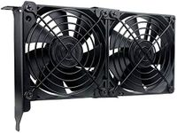 GDSTIME Graphic Card Fans, Graphics Card Cooler, Video Card Cooler, PCI Slot Dual 90mm 92mm Fans, VGA Cooler