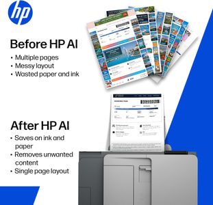 HP OfficeJet Pro 8122e Wireless All-in-One Printer – Color Inkjet