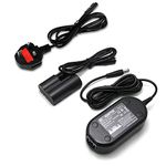 Glorich ACK-E2 ACK E2 replacement AC Power Adapter Kit for Canon Rebel EOS 5D, 10D, 20D, 20Da, 30D, 40D, 50D, 300D, D30, D60 Digital SLR Cameras