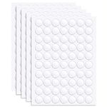 XHNFCU 350 Pieces Round Transparent Double-Sided Tape Double Sided Adhesive Dots Removable Adhesive Sticker Traceless Multipurpose Tape for Party Decorations, DIY Art, Home Decoration(10mm)