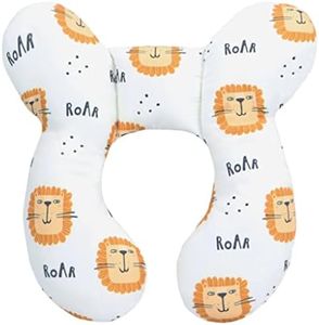 vocheer Baby Travel Pillow(Upgraded), Head and Neck Support Pillow for Pushchair, Car Seat,Stroller（Lion）