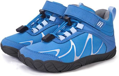 Hi-Y2Kgirls Kids Hiking Boots, Toddler Hiking Shoes Boys Girls Non-Slip Anti Collision Athletic Trekking Walking Boots for Little Kid/Big Kid
