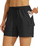 Willit Women's Shorts Hiking Cargo 