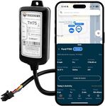 Trackhawk GPS Tracker - Real-Time Vehicle, Motorcycle, Boat, and Equipment Tracking, Live Location Updates, Speed Monitoring, Theft Prevention, Waterproof, Subscription Required - TH75