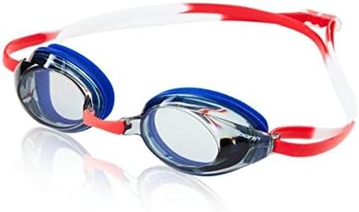 Sporti Antifog S2 Goggle - Smoke Lens/Red White Blue Frame