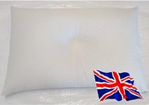 UK Standard Buckwheat Sleep Pillow – Filled with Premium UK/EU Buckwheat Hulls for Adjustable Support and Cooling Comfort