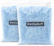 PetSafe ScoopFree Premium Crystal Cat Litter (Two 4.3 Lb Bags of Litter - 8.6 Lb Total) Kitten Litter Quickly Absorbs Urine, Dries Solid Waste, Eliminates Odors 5 Times Faster, Fresh Scent